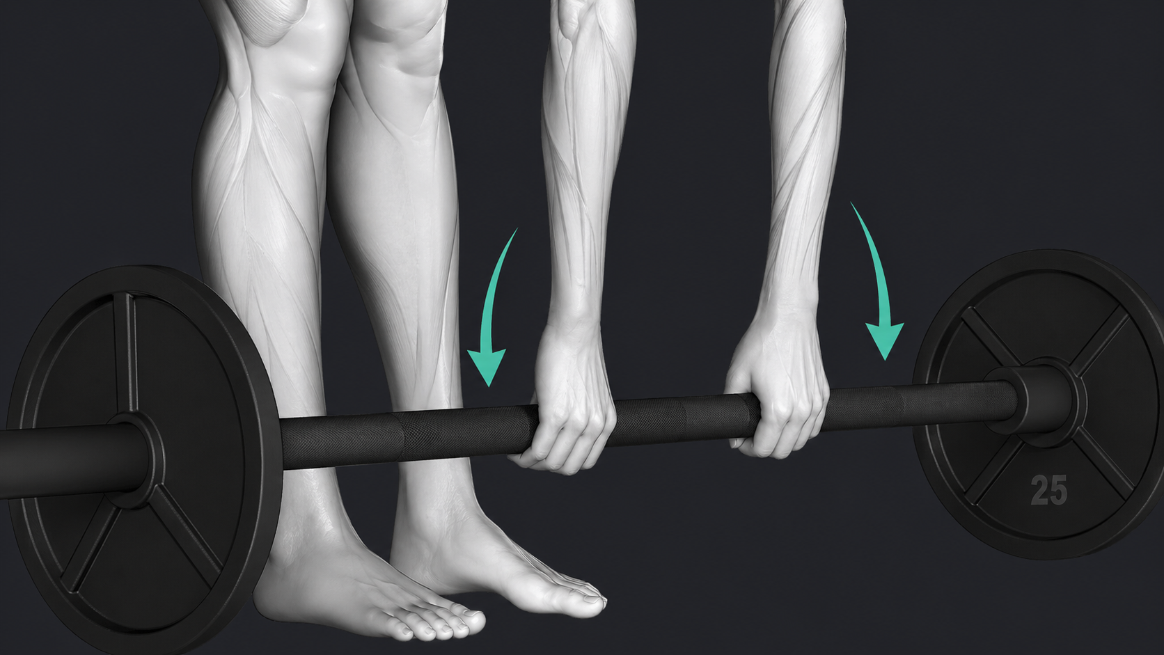 Romanian Deadlift — Grip type