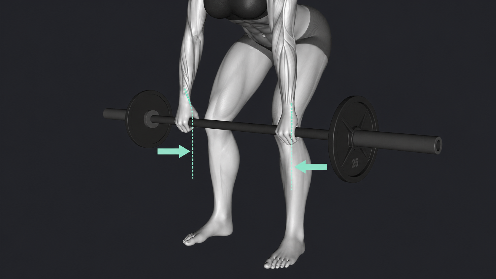 Romanian Deadlift — Grip width