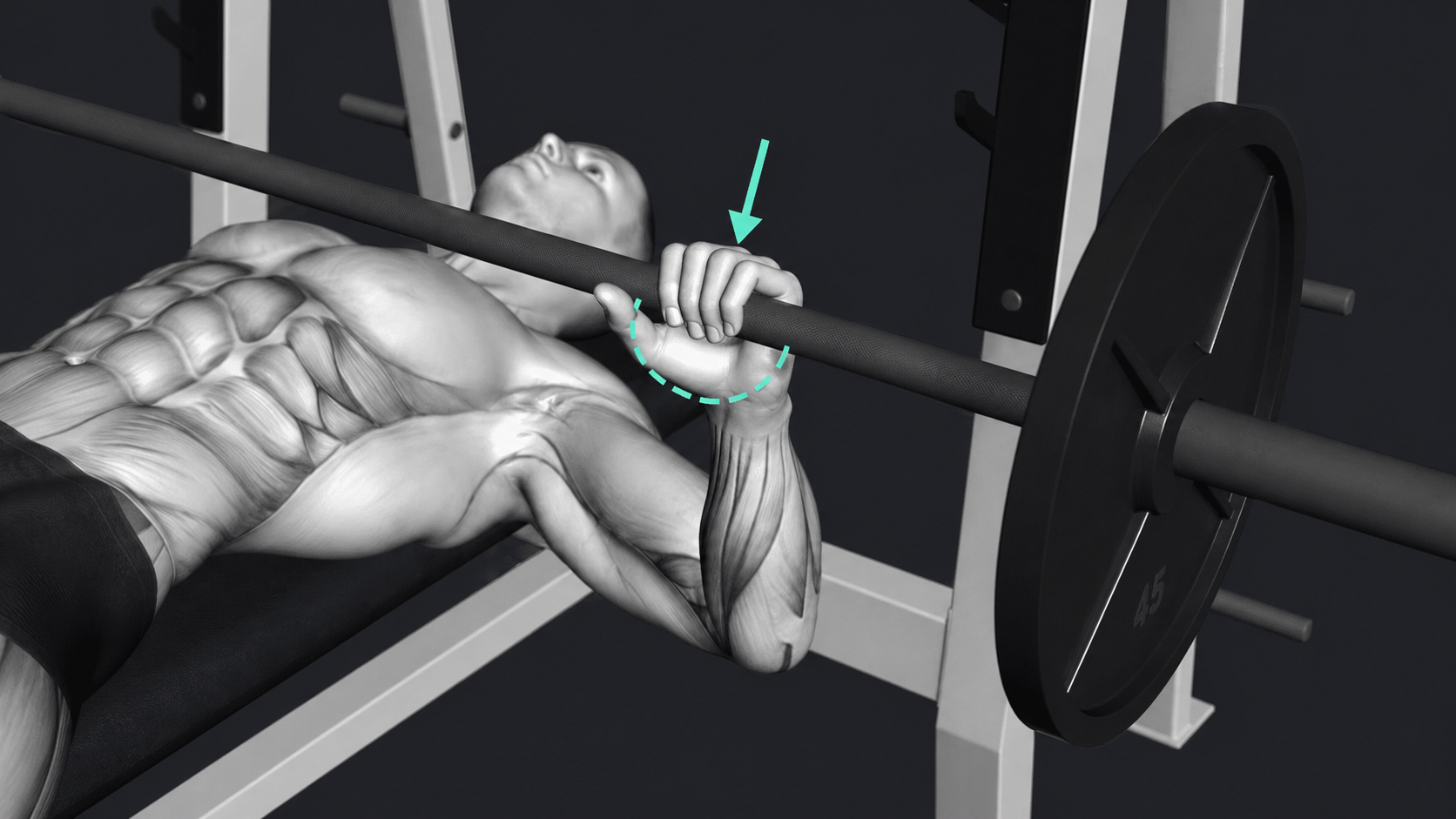 Bench Press — Grip type