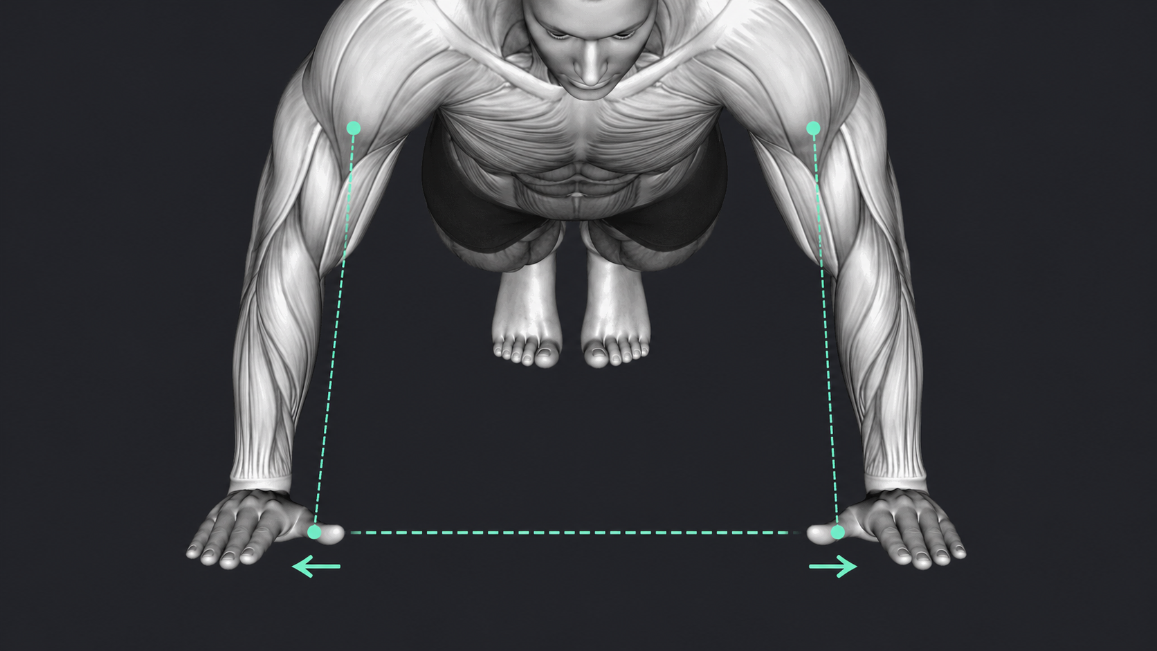 Push Up — Grip width