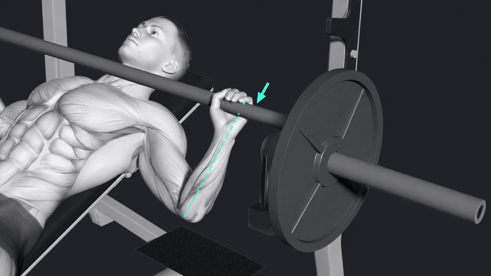 Incline Bench Press — How hard to grip