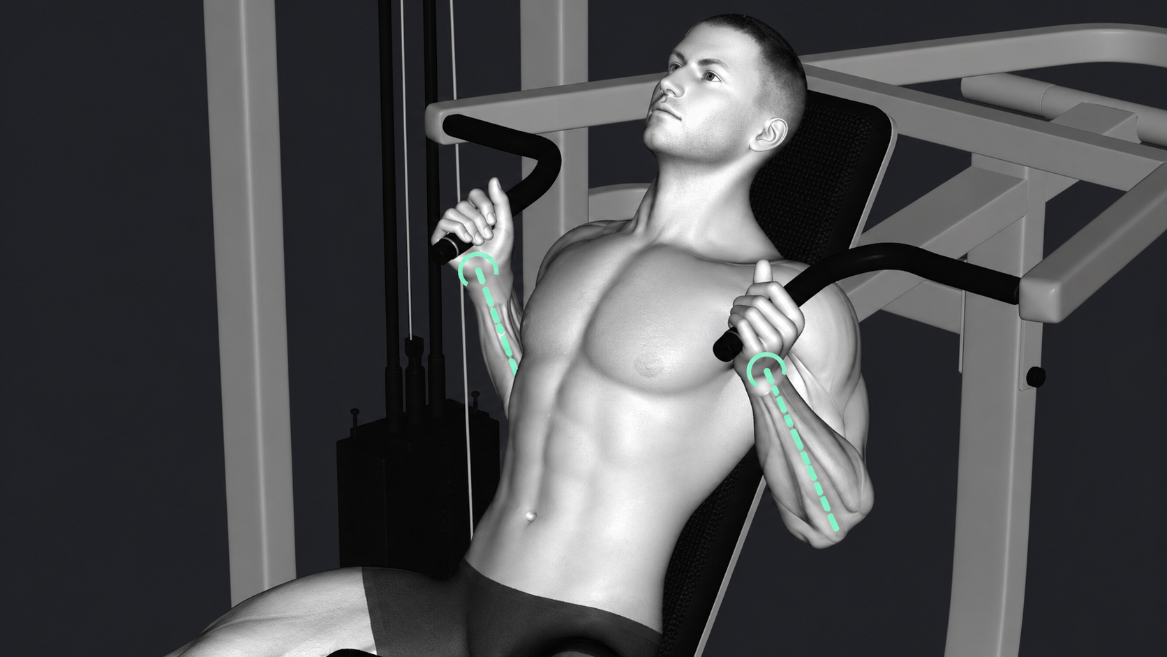 Incline Chest Press Machine — How hard to grip