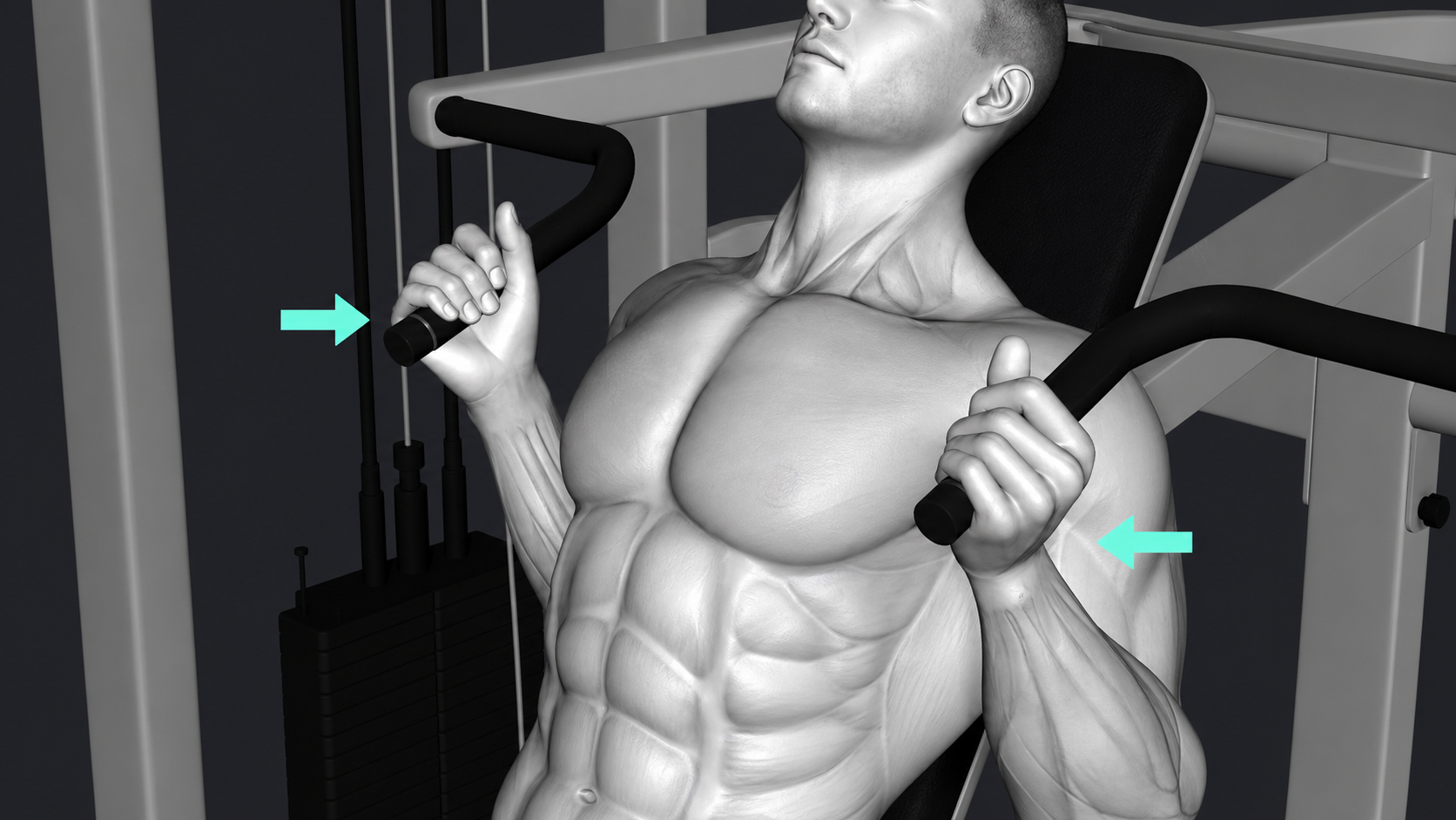 Incline Chest Press Machine — Grip type